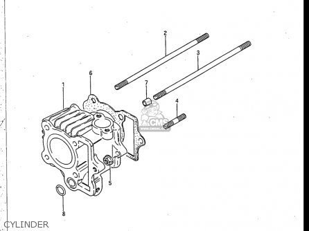 CYLINDER - RB50 1987 (H) USA (E03)