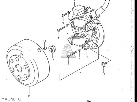 MAGNETO - RB50 1987 (H) USA (E03)