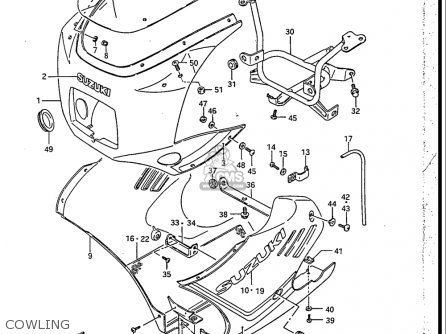 COWLING - RB50 1987 (H) USA (E03)