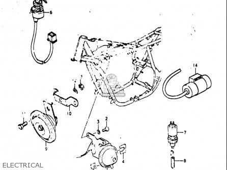 ELECTRICAL - RE5 RE5M RE5A 1975 1976 (M) (A) USA (E03) / 497CC ROTARY