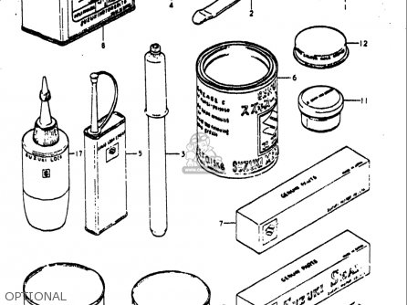 OPTIONAL - RE5 RE5M RE5A 1975 1976 (M) (A) USA (E03) / 497CC ROTARY
