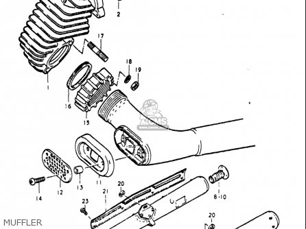 Suzuki RE5 RE5M RE5A 1975 1976 (M) (A) USA (E03) / 497CC ROTARY parts ...