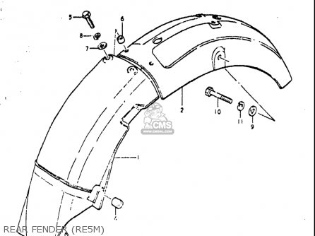 Suzuki RE5 RE5M RE5A 1975 1976 (M) (A) USA (E03) / 497CC ROTARY parts ...