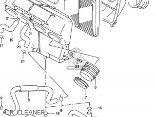 AIR CLEANER - RF600R 1994 (R) USA (E03)