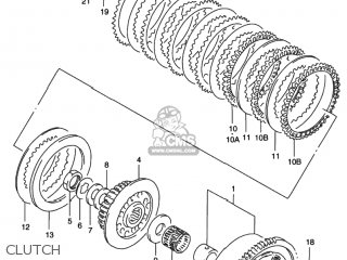 CLUTCH - RF600R 1994 (R) USA (E03)