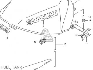 FUEL TANK - RF600R 1994 (R) USA (E03)