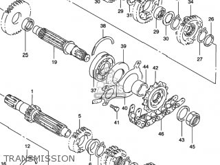 TRANSMISSION - RF600R 1994 (R) USA (E03)