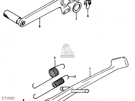 STAND - RF600R 1995 (S) (E02 E04 E18 E22 E24 E25 E34 E37)