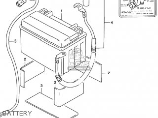 BATTERY - RF600R 1995 (S) USA (E03)