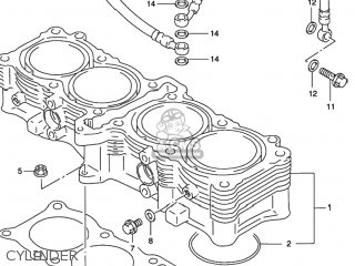 CYLINDER - RF600R 1995 (S) USA (E03)