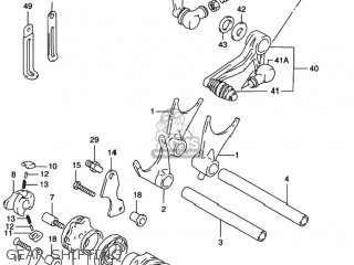 GEAR SHIFTING - RF600R 1995 (S) USA (E03)
