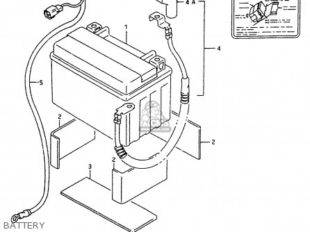 BATTERY - RF600R 1997 (V) (E02 E04 E18 E22 E24 E25 E34)