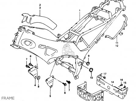 FRAME - RF600RU 1995 (S) (E22)