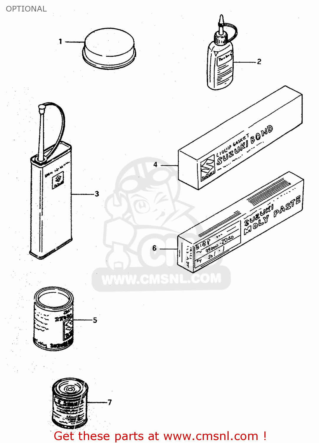 OPTIONAL RF600RU 1997 (V) (E22)