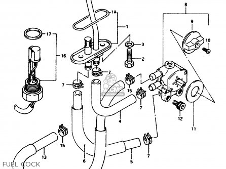 FUEL COCK - RF600RU 1997 (V) (E22)