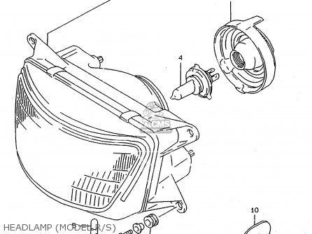 HEADLAMP (MODEL R/S) - RF900R 1994 (R) (E02 E04 E18 E22 E24 E25 E34 E39)