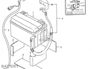 BATTERY - RF900R 1994 (R) USA (E03)