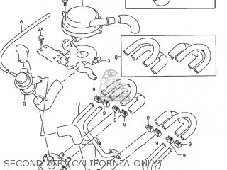 SECOND AIR (CALIFORNIA ONLY) - RF900R 1994 (R) USA (E03)