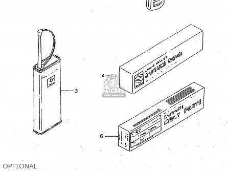 OPTIONAL - RF900R 1995 (S) (E02 E04 E18 E22 E24 E25 E34 E37)