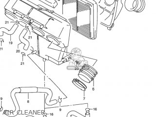 AIR CLEANER - RF900R 1995 (S) USA (E03)