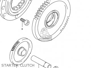 STARTER CLUTCH - RF900R 1995 (S) USA (E03)