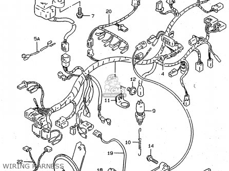 WIRING HARNESS - RF900R 1995 (S2) (E02 E04 E18 E22 E24 E25 E34 E37)