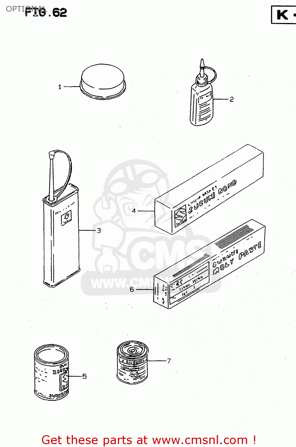 OPTIONAL RF900R 1996 (T) (E02 E04 E18 E22 E24 E25 E34 E37 E39)