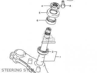 STEERING STEM - RF900R 1996 (T) USA (E03)