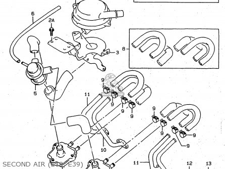 SECOND AIR (E18, E39) - RF900R 1997 (V) (E02 E04 E22 E24 E25 E34)