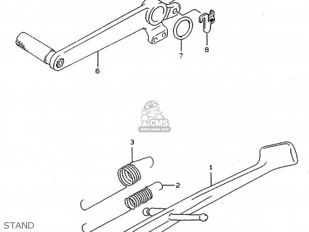 STAND - RF900R 1997 (V) (E02 E04 E22 E24 E25 E34)