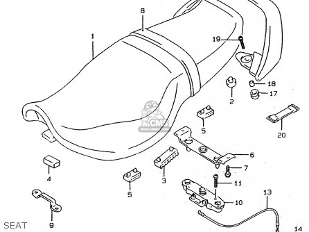 SEAT - RF900R 1997 (V) (E02 E04 E22 E24 E25 E34)