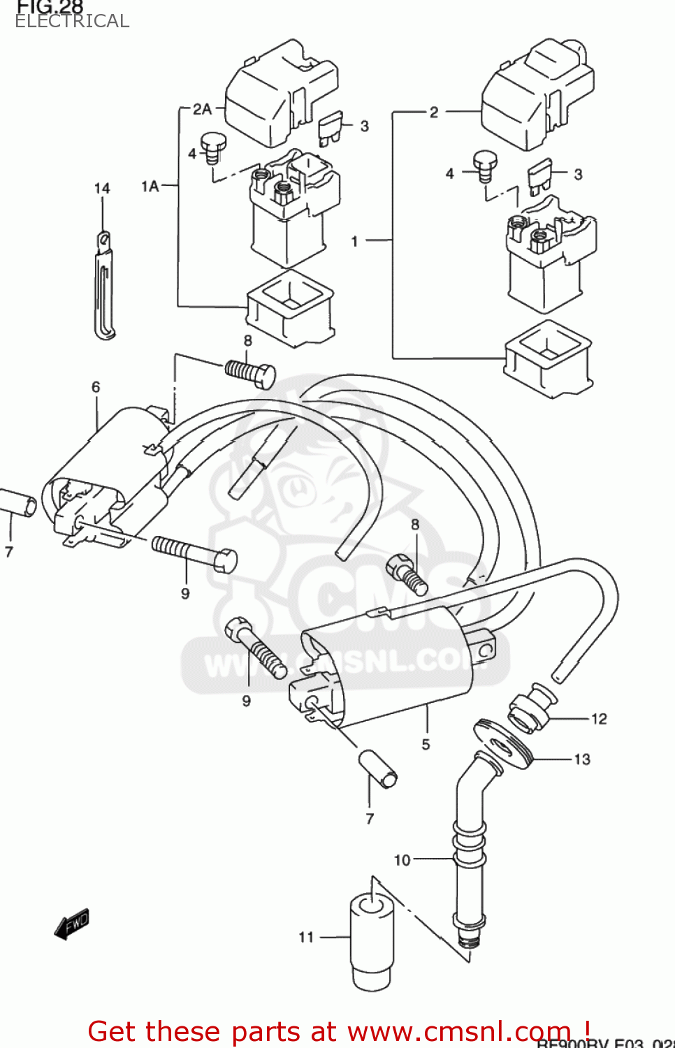 ELECTRICAL RF900R 1997 (V) USA (E03)