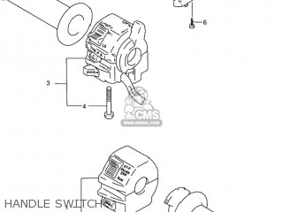 HANDLE SWITCH - RF900R 1997 (V) USA (E03)