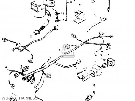 WIRING HARNESS - RG125BU 1988 (J) (E02 E04)