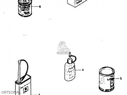 OPTIONAL - RG125F 1994 (R) (E15 E18 E34)