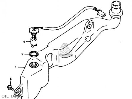 OIL TANK - RG125FU 1992 (N) (E02 E04)