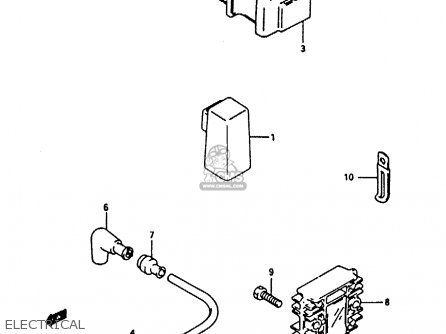 ELECTRICAL - RG125U 1992 (N) (E02 E04)