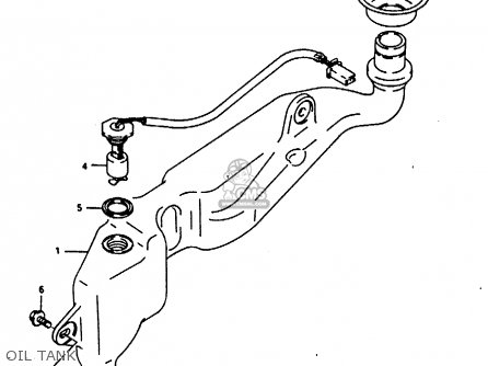 OIL TANK - RG125U 1992 (N) (E02 E04)
