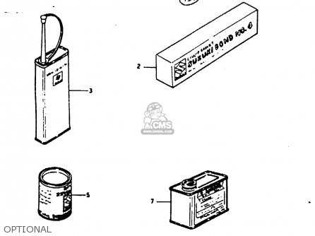 OPTIONAL - RG125U 1992 (N) (E02 E04)