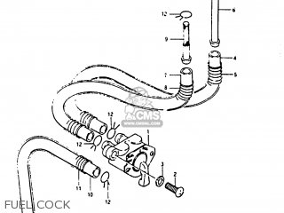 FUEL COCK - RG125UC 1987 (H)