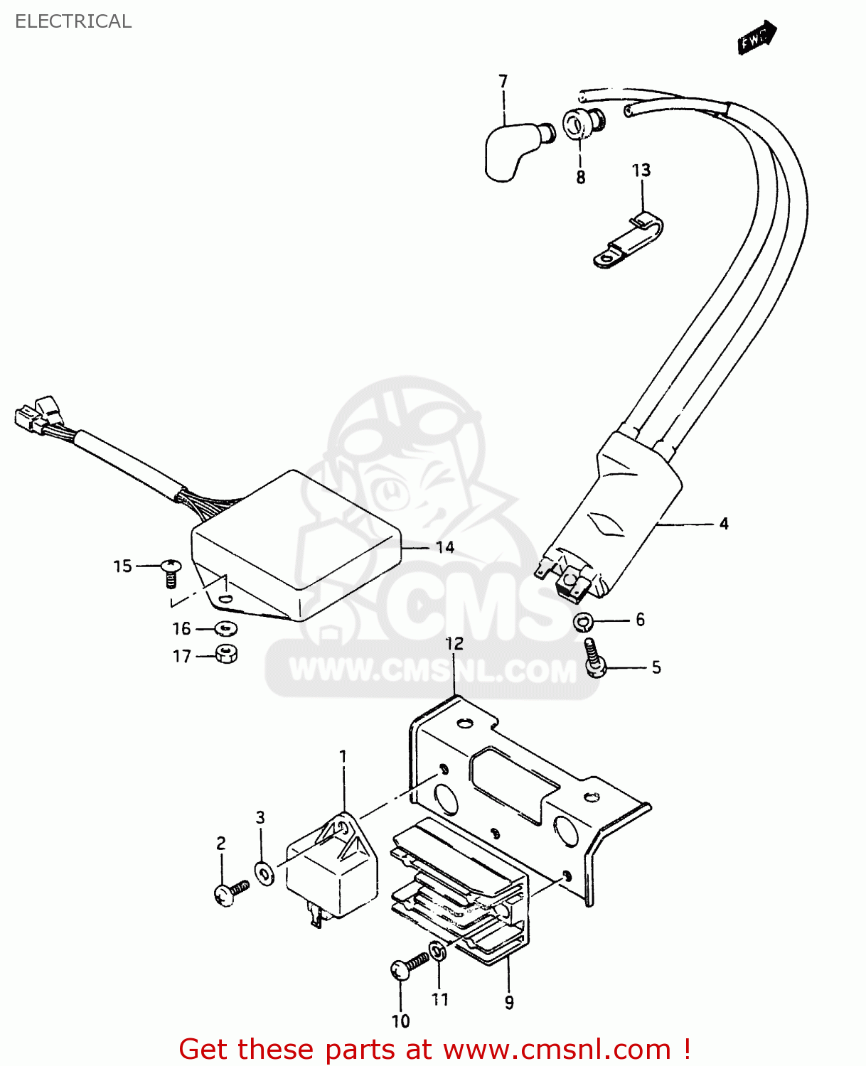 ELECTRICAL RG250 1986 (G) (E01 E15 E21 E25 E34)