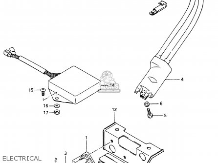 ELECTRICAL - RG250F 1986 (G) (E02 E16 E24 E30)