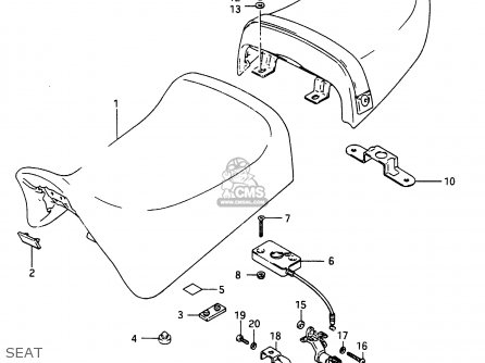 SEAT - RG250F 1987 (H) (E01 E02 E15 E24 E30 E34)