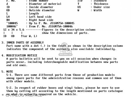 * CATALOG PREFACE * - RG500C 1987 (H) (E01 E02 E04 E06 E15 16 17 21 22 24 25 34 39 53)