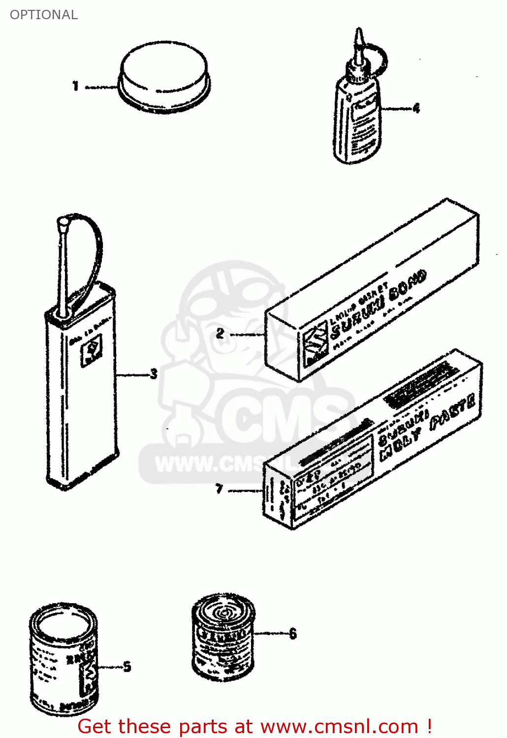 OPTIONAL RG80C 1985 (F) FRANCE GERMANY (E04 E22)