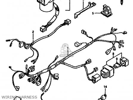 WIRING HARNESS - RG80C 1987 (H) FRANCE GERMANY (E04 E22)