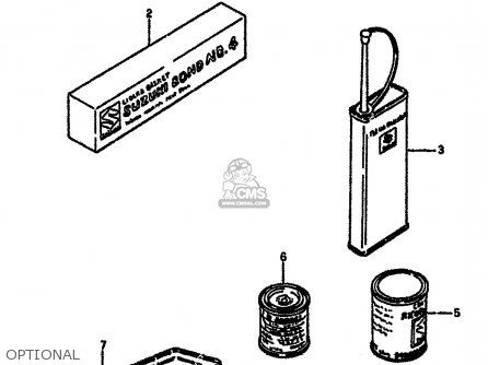 OPTIONAL - RGV250 1989 (K) (E02 E04 E21 E24 E34)