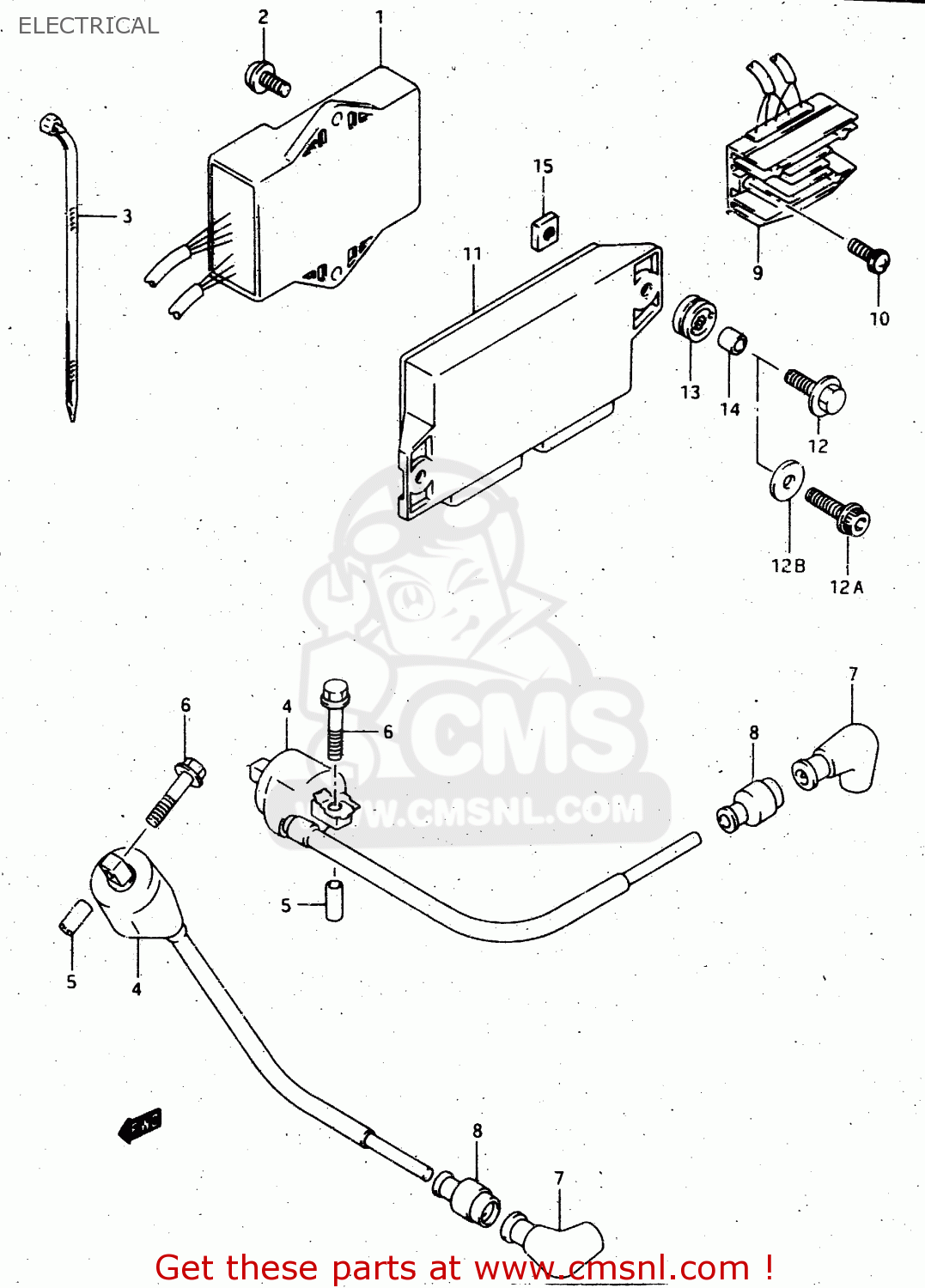 ELECTRICAL RGV250 1991 (M) (E01 E02 E04 E21 E22 E24 E34)