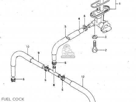 FUEL COCK - RGV250 1993 (P) (E02 E04 E21 E22 E24 E34)