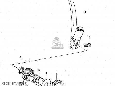 KICK STARTER - RGV250 1996 (T) (E24)
